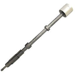 Manopola Pulsanti Tasto Regolatore Argentato Diametro 33 mm