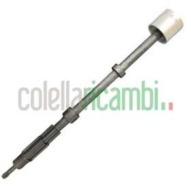 Manopola Pulsanti Tasto Regolatore Argentato Diametro 33 mm