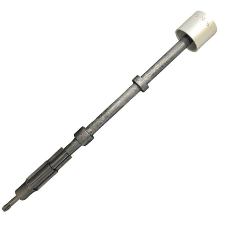 Manopola Pulsanti Tasto Regolatore Argentato Diametro 33 mm