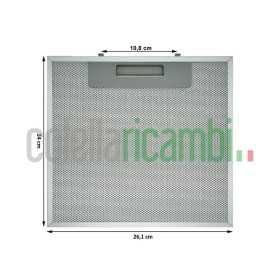 Filtro antigrasso in metallo cappa aspirante Faber Roblin 133.0018.458