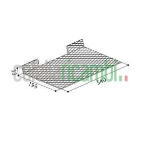 Filtro Metallico Antigrasso in Scatola per Cappe Modello 152 LG 112.0157.248