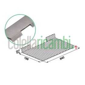 Filtro metallico per cappa 90cm Faber 112.0157.249