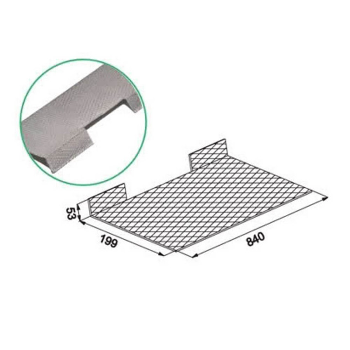 Filtro metallico per cappa 90cm Faber 112.0157.249