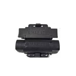 Supporto portalampade 2L nero Faber 133.0018.666