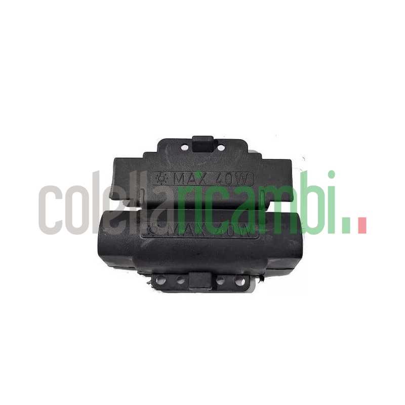 Supporto portalampade 2L nero Faber 133.0018.666