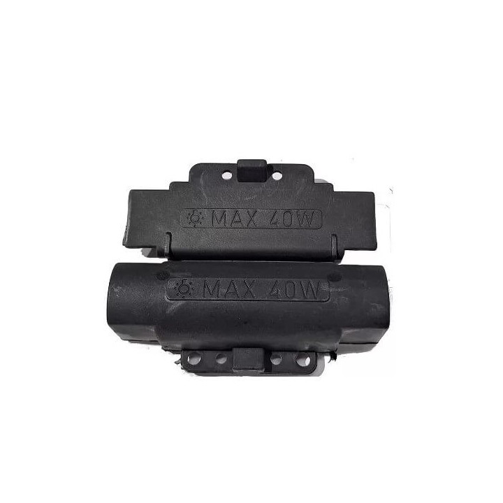 Supporto portalampade 2L nero Faber 133.0018.666