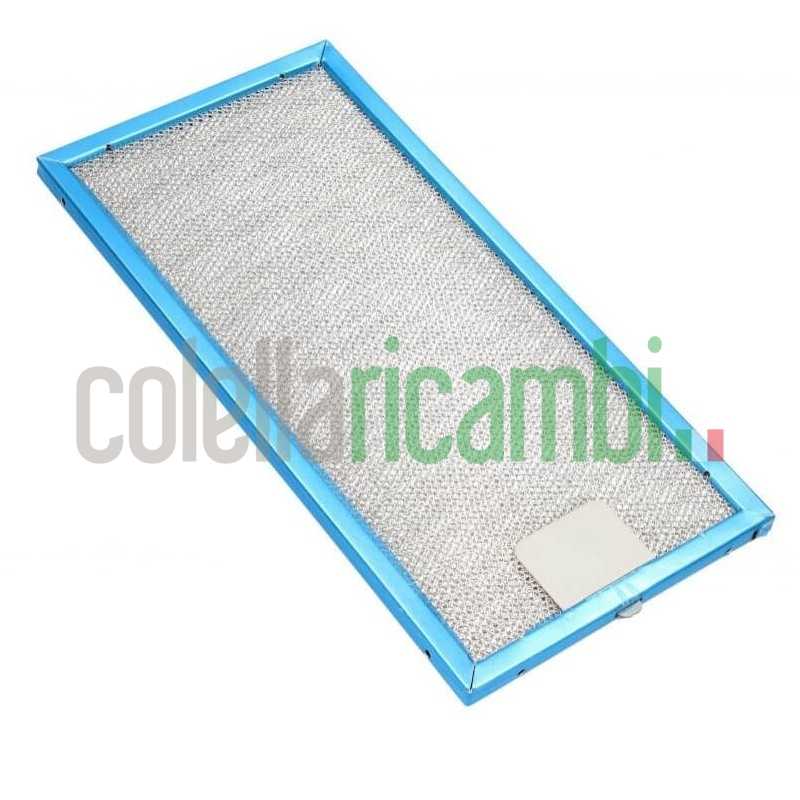Filtro metallico 25,4 x 12,4 cm per cappa Faber, Franke 133.0200.454