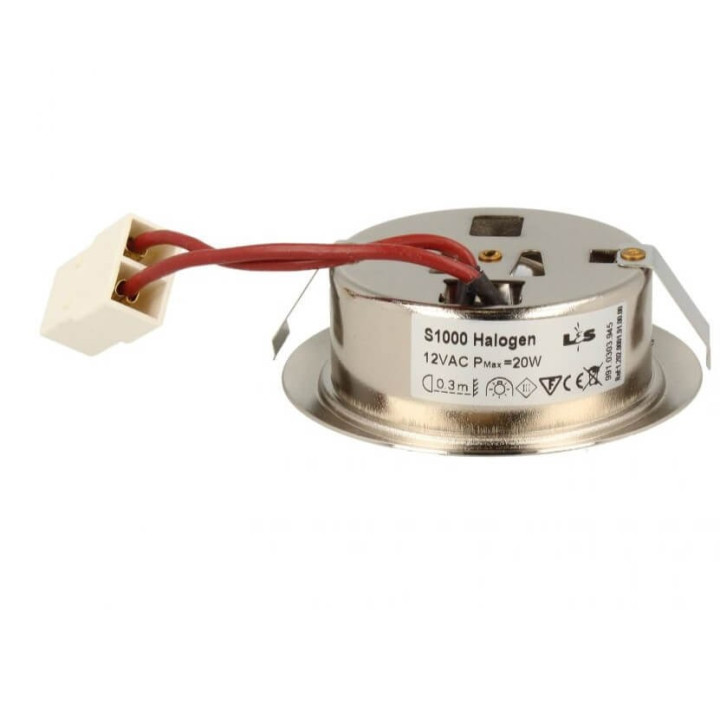 Faretto cappa incandescenza S1000 20w 12v Faber 133.0176.339