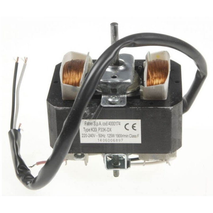 Motore K33 P33K dx 125W cappa cucina Faber Roblin 133.0041.099
