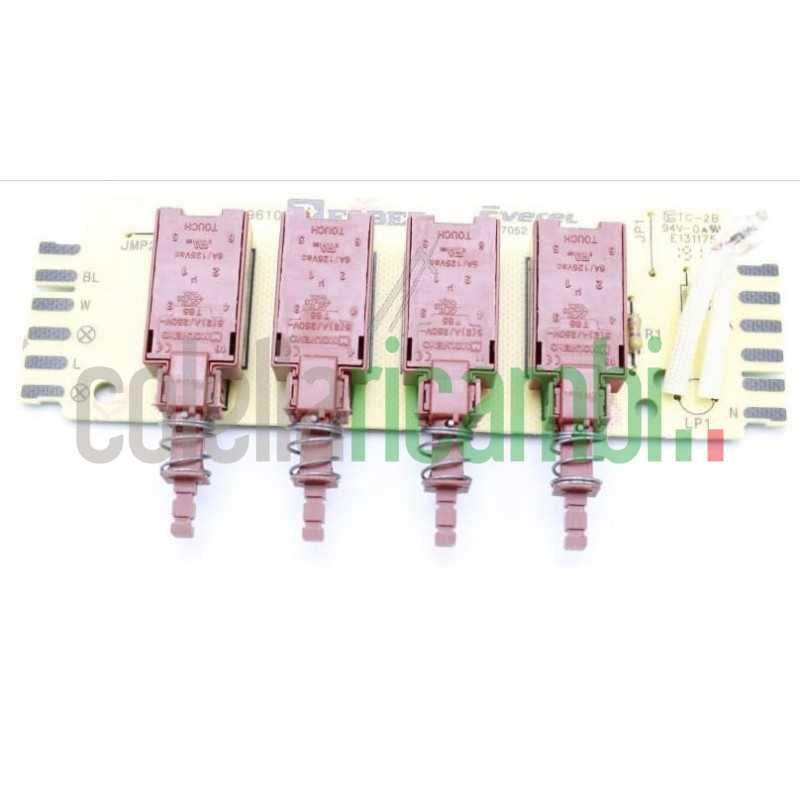 Pulsantiera tastiera per cappa Faber 133.0017.048