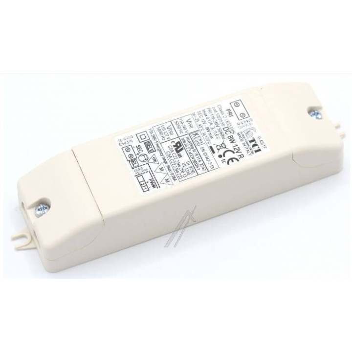 Alimentatore faretti per cappa DC8W 12V R 110-240 Franke 133.0299.377