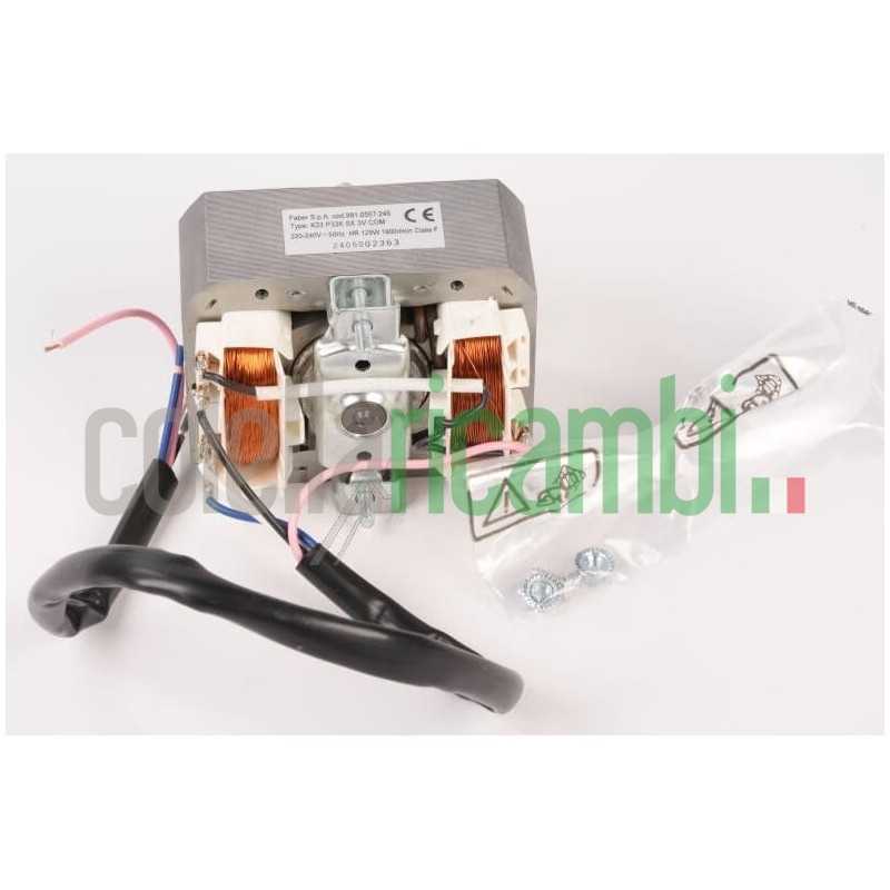 Motore cappa aspirante K33 P33 K SX 3V COM 991.0557.245 Faber 133.0559.488