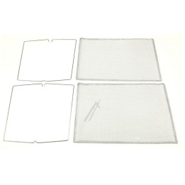 Kit filtri metallo 237x170x2,5mm cappa Faber Roblin 112.0157.246