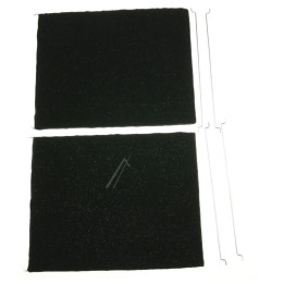 Filtro ai carboni attivi long lasting F12 KIT 2 C.F. FABULA FABER 112.0261.258