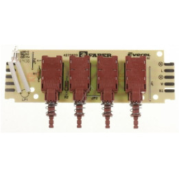 Pulsantiera scheda 4270823 tastiera 4 tasti Faber 133.0017.065