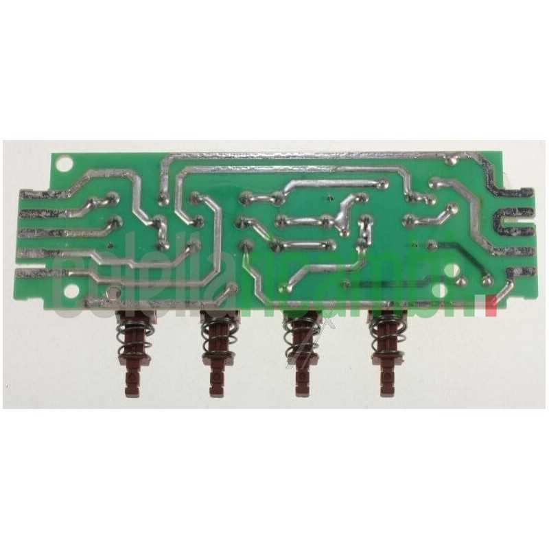 Pulsantiera scheda 4270823 tastiera 4 tasti Faber 133.0017.065