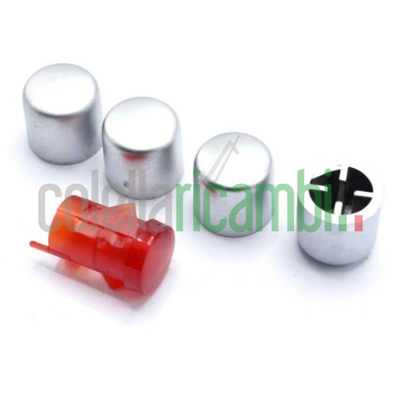 Kit tasti manopola/pulsante cappa aspirante Faber Roblin 133.0056.631