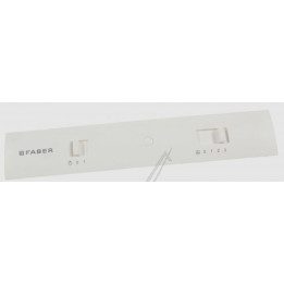 Slider cruscotto bianco cappa 3 velocità e luce Faber 133.0058.381