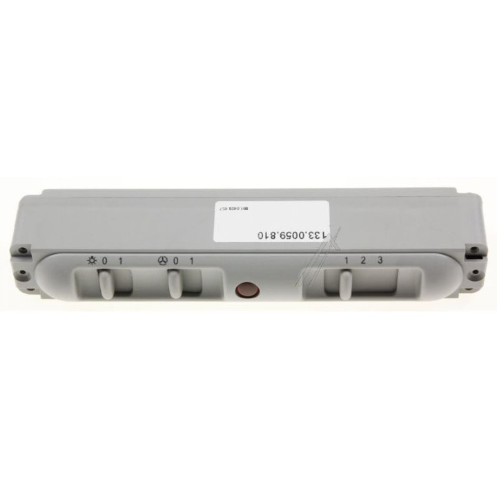 Slider cruscotto 3 velocità e luce completo per cappe Faber 133.0059.810