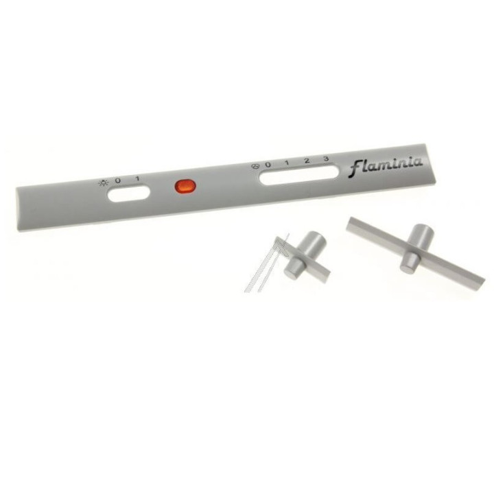 Slider cruscotto comandi cappa Flaminia 3 velocità e luce Faber 133.0068.173