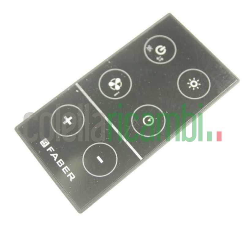 Telecomando IR 6 tasti MIRROR ZOOM per Cappa Faber 133.0180.074