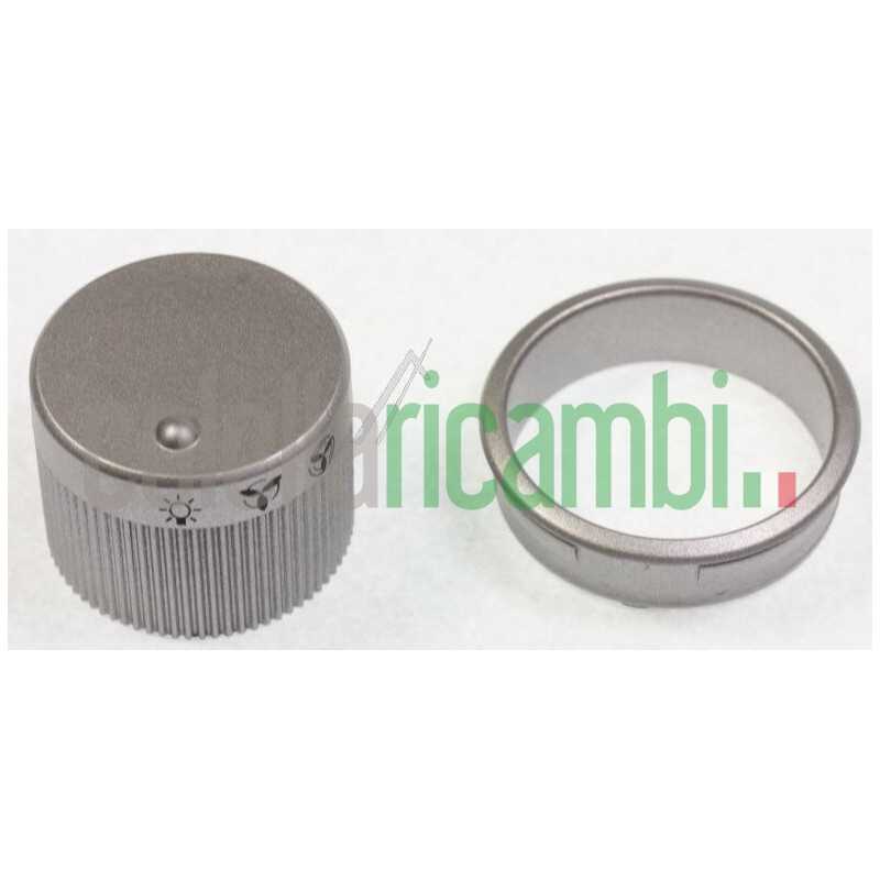 Manopola comandi push pull velocità e luce per cappa Faber INTRA 133.0274.913INSIDE