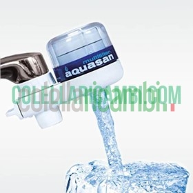 Aquasan Filtro Acqua Depuratore per Rubinetto Mod.0011 Compact Made In Italy