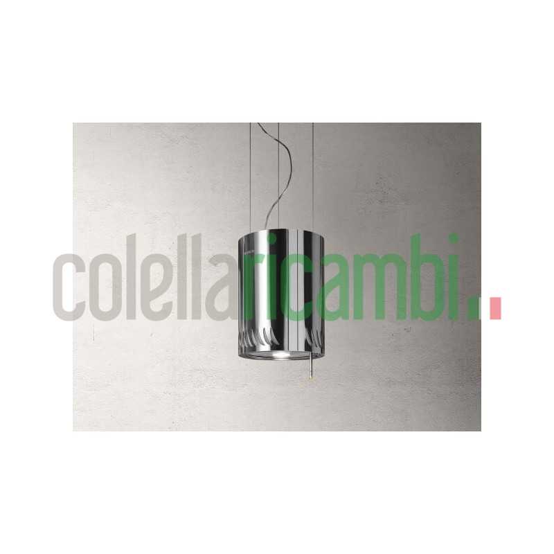 Cappa a Isola Sospesa con diametro da 25 cm in acciaio inox Elica 64714985-1