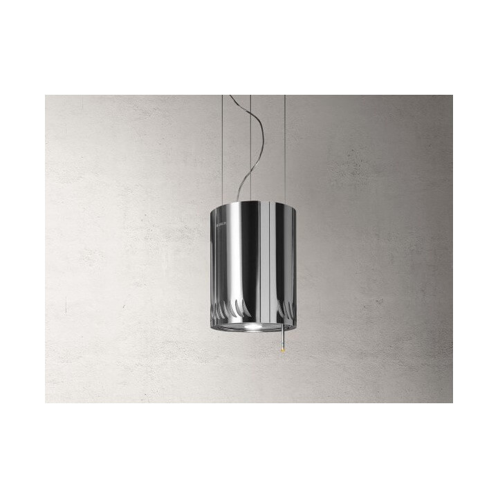 Cappa a Isola Sospesa con diametro da 25 cm in acciaio inox Elica 64714985-1