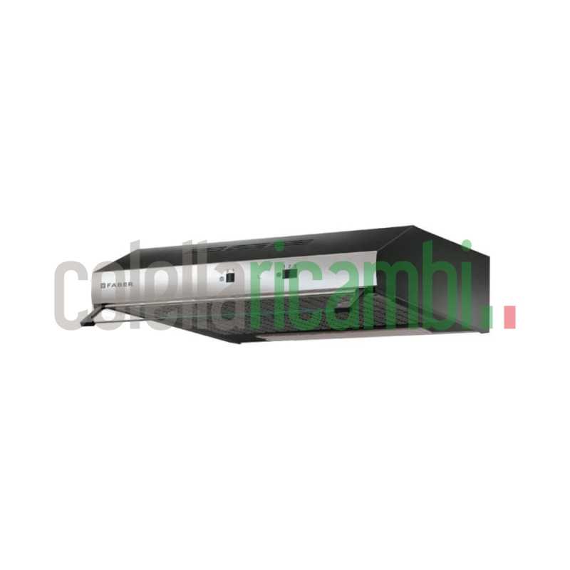 Cappa sottopensile 90cm nero/inox Faber TCH04 PLUS SS19A 741 300.0557.493