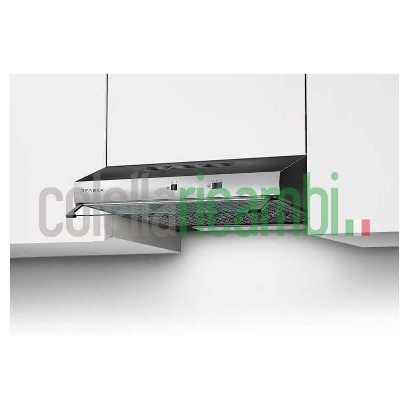 Cappa sottopensile 90cm nero/inox Faber TCH04 PLUS SS19A 741 300.0557.493