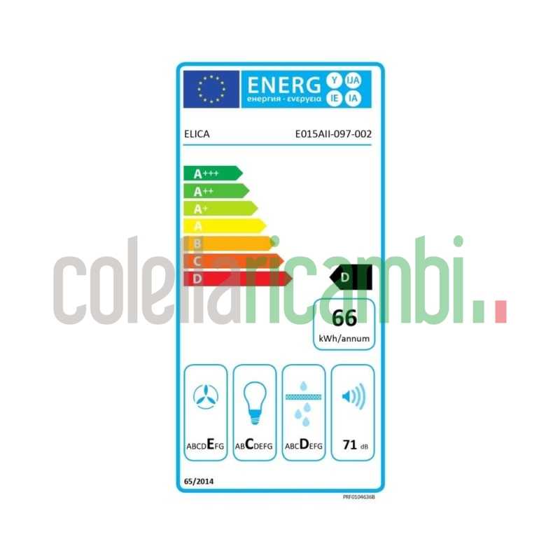 Cappa incasso 90cm bianco Elica Krea Gfa PRF0104636B