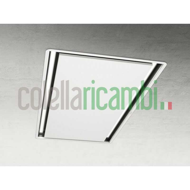 Cappa a soffitto da 100 cm bianca e cornice bianca Elica PRF0147727