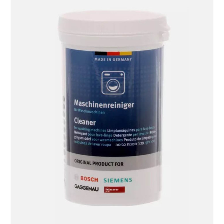 Detergente pulitore sgrassante lavatrice 200 gr. 4pz Bosch Siemens 00311928