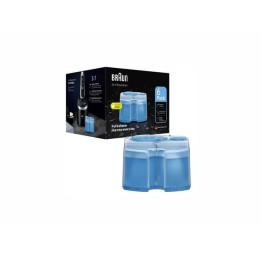Kit 6 cartucce 3 in1 pulizia rasoi elettrici Braun ShaverCare 80745129
