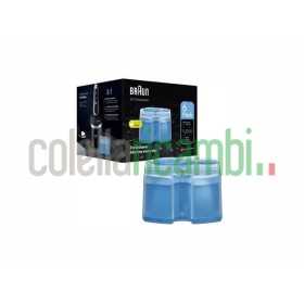 Kit 6 cartucce 3 in1 pulizia rasoi elettrici Braun ShaverCare 80745129