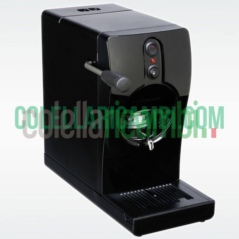Macchina da Caffè a Cialde ESE 44mm Tube Nera Qualità Italia