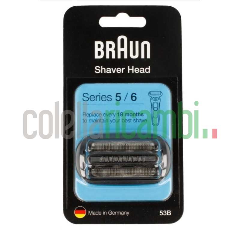 Testina per rasoio Braun CombiPack 53B Series 5 - 6 Nero 81733844