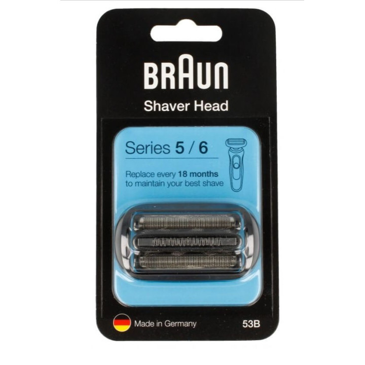 Testina per rasoio Braun CombiPack 53B Series 5 - 6 Nero 81733844