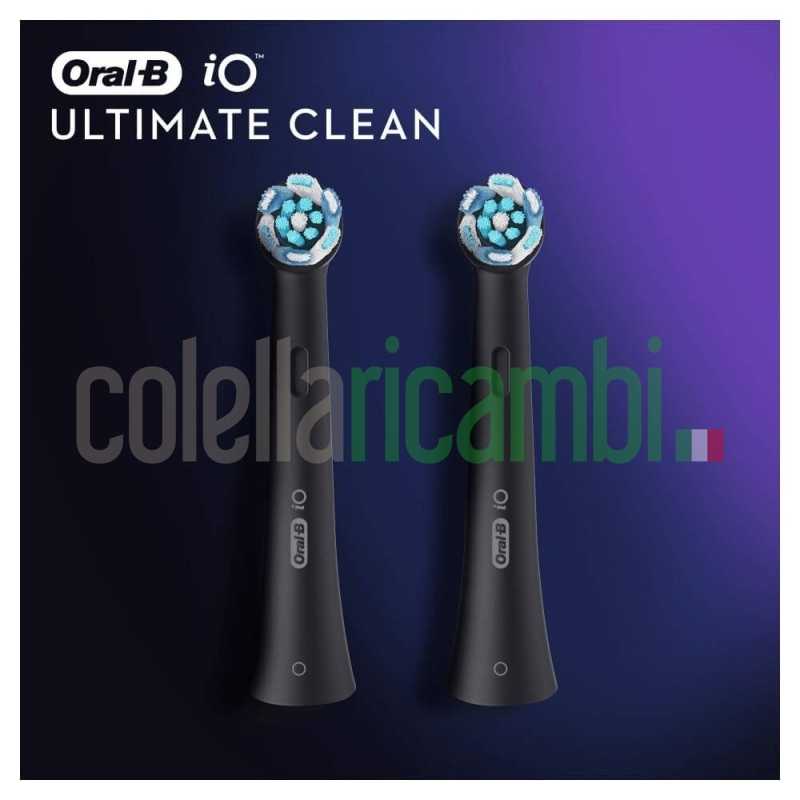 Oral-B iO Ultimate Clean iO Testine Di Ricambio nere 2 Pezzi Braun 80335625
