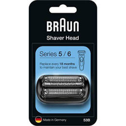 Testina 53B nera rasoio elettrico Braun Series 5 6 80712385