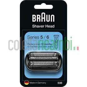 Testina 53B nera rasoio elettrico Braun Series 5 6 80712385