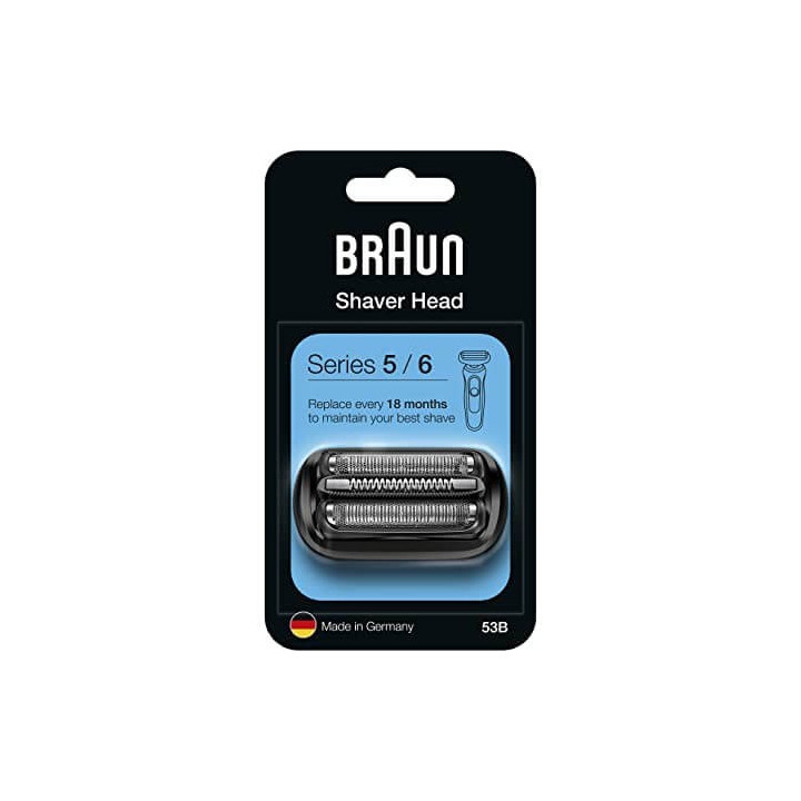 Testina 53B nera rasoio elettrico Braun Series 5 6 80712385