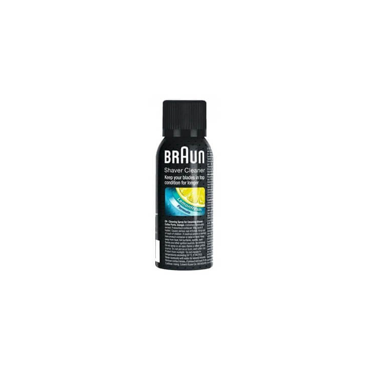 Spray pulizia testine 100ml rasoi elettrici Braun 81536856