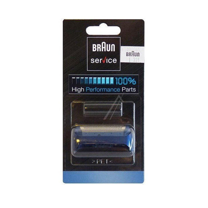 Lamina cornice blu per rasoio elettrico Braun 67091065