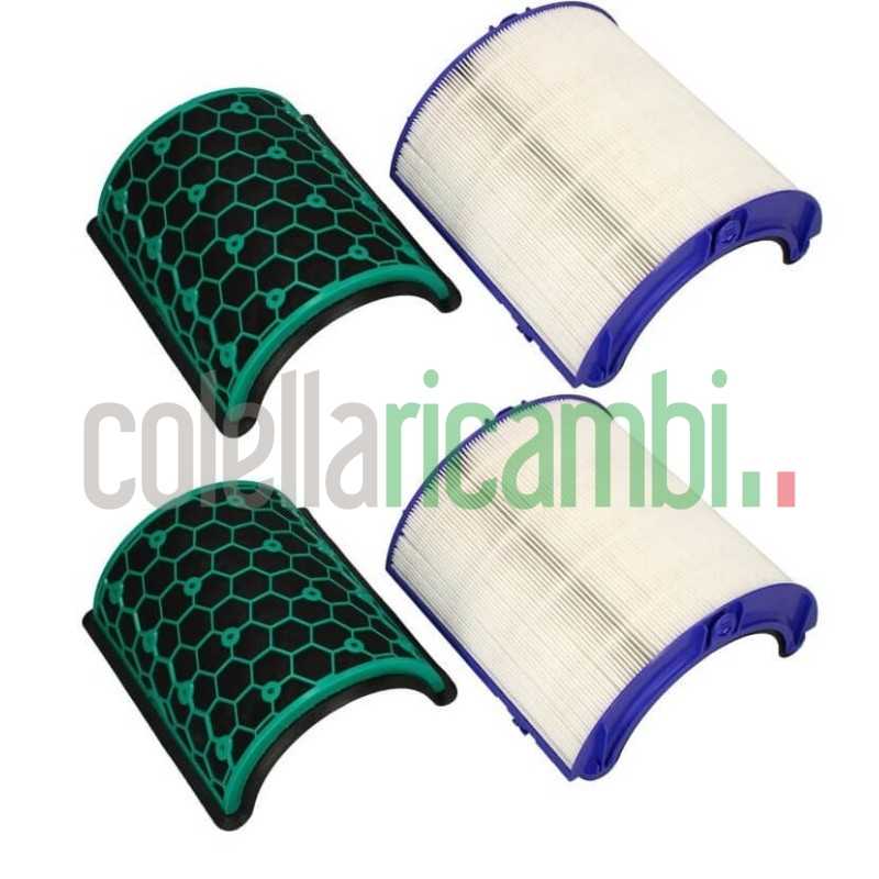 Filtro hepa 360° combinato fibra di vetro purificatore aria compatibilie Dyson Pure Cool Air 965432-01