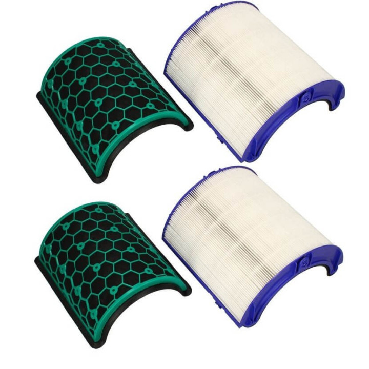 Filtro hepa 360° combinato fibra di vetro purificatore aria compatibilie Dyson Pure Cool Air 965432-01