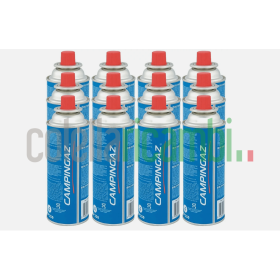 Cartuccia a valvola da 250 g. Butano Campingaz C01 x12