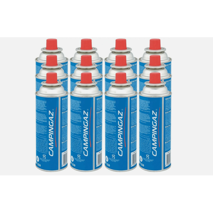 Cartuccia a valvola da 250 g. Butano Campingaz C01 x12
