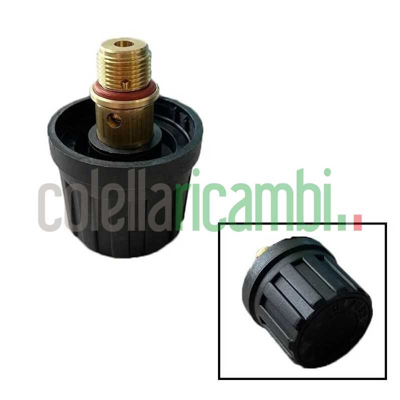 Tappo caldaia filettatura 3/8" completo di guarnizione siliconata Q103